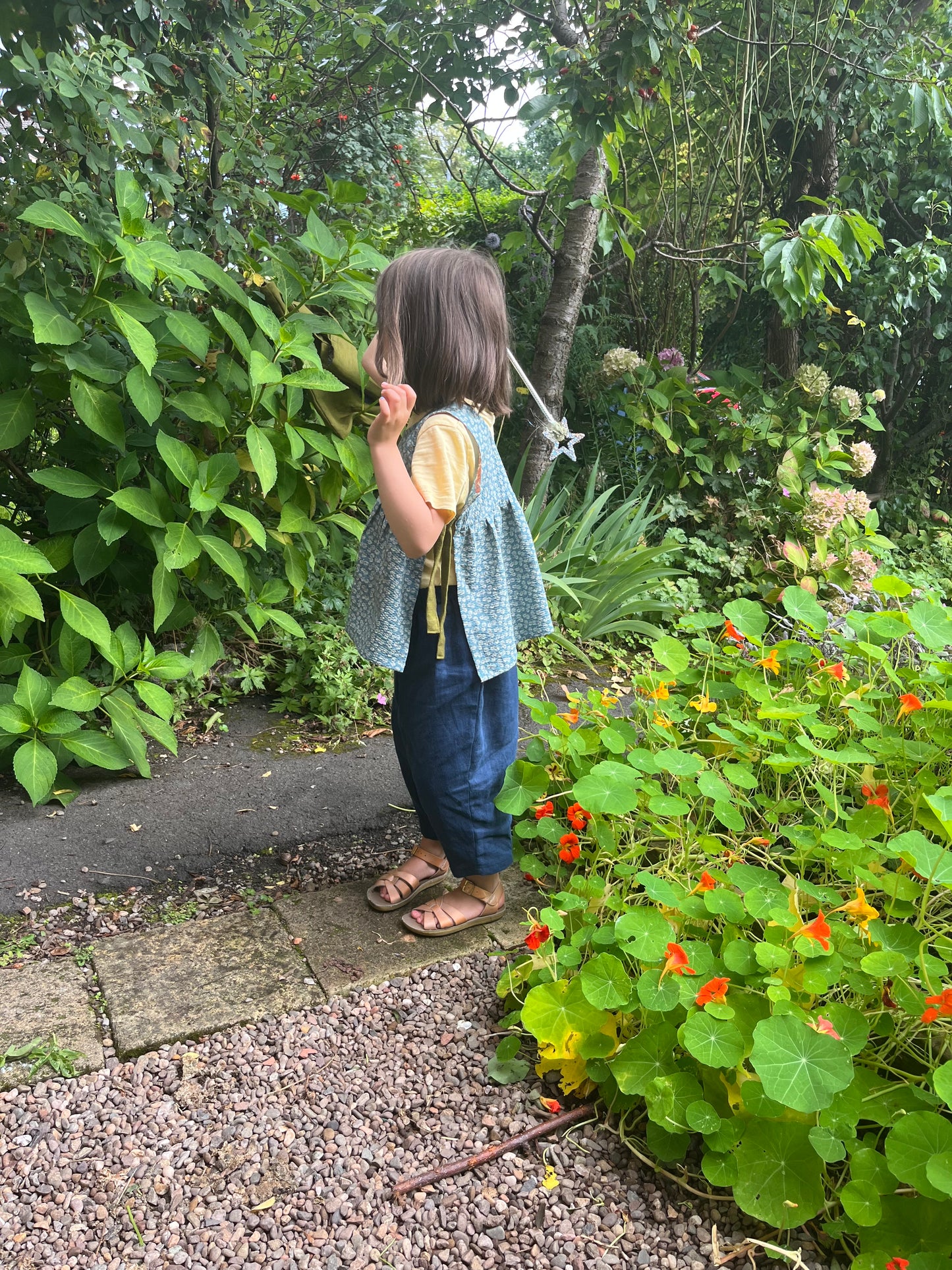 Acorn swing tabard top