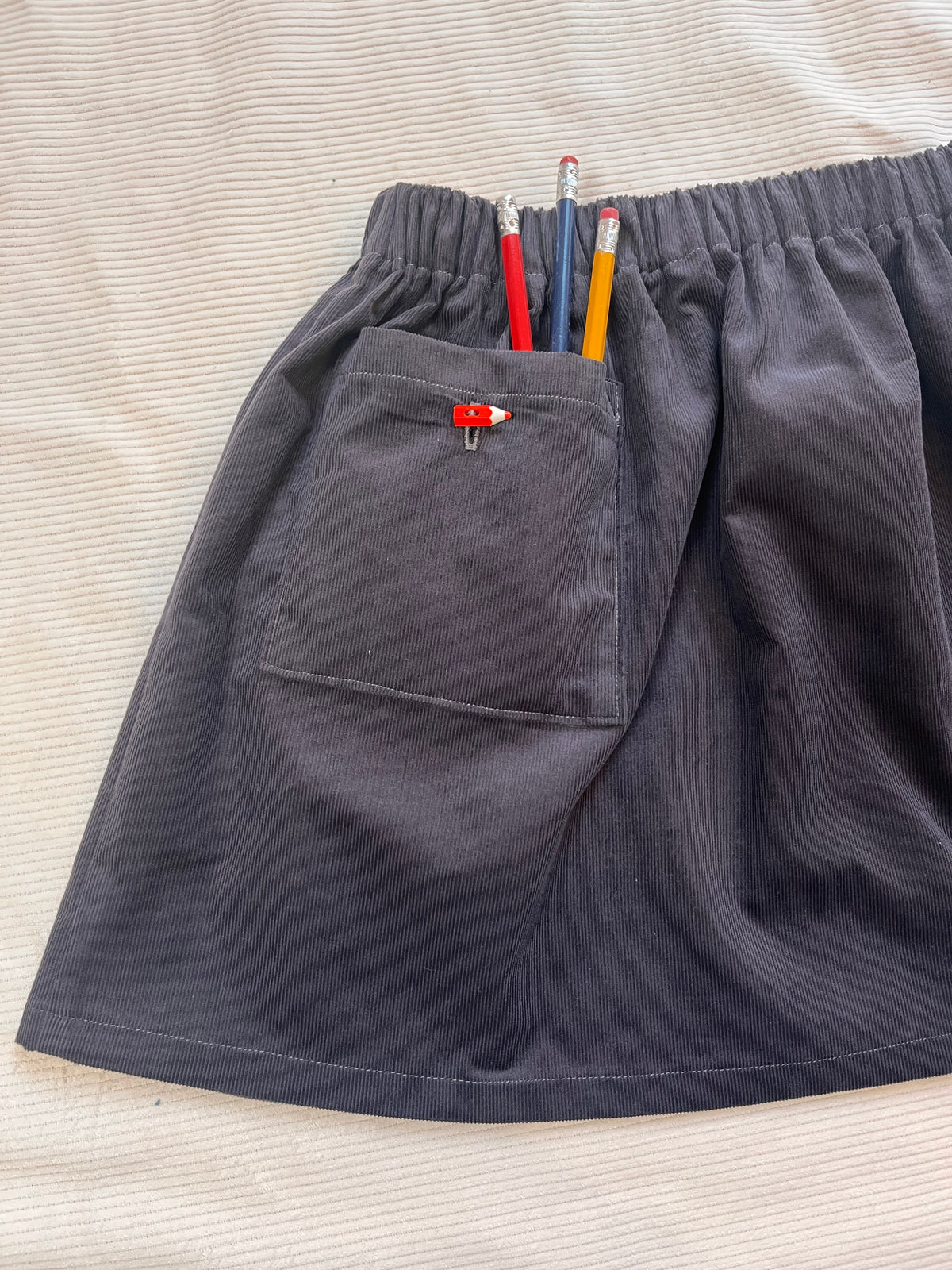 Corduroy School skirt