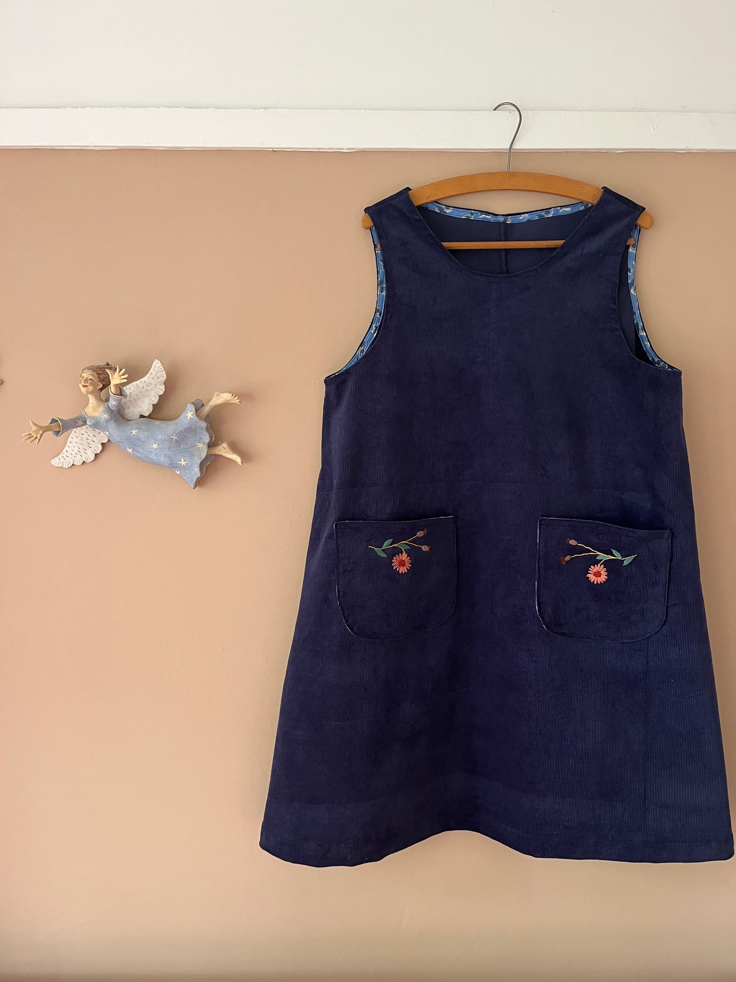 Artichoke pinafore dress