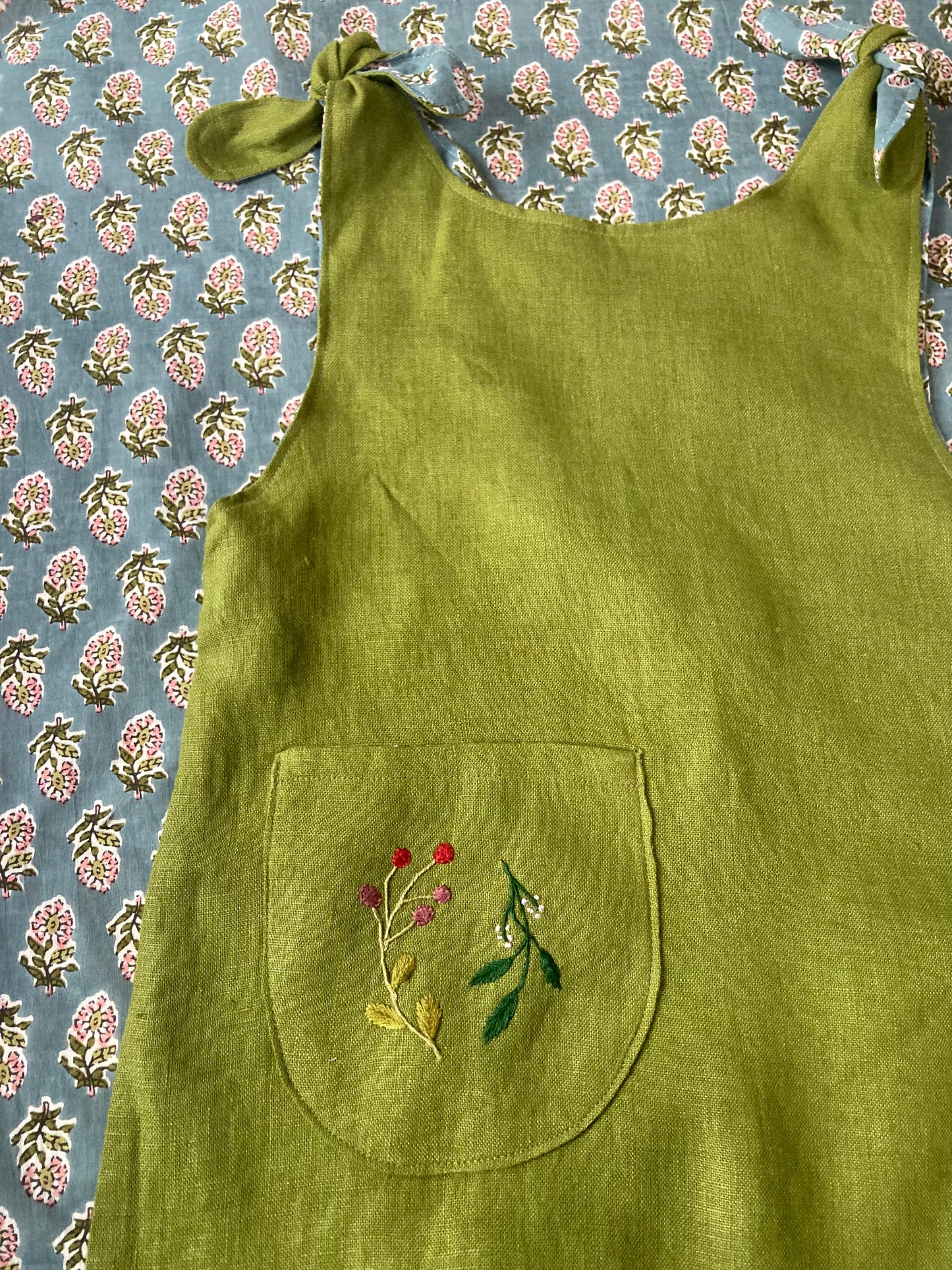Linen Ariadne romper