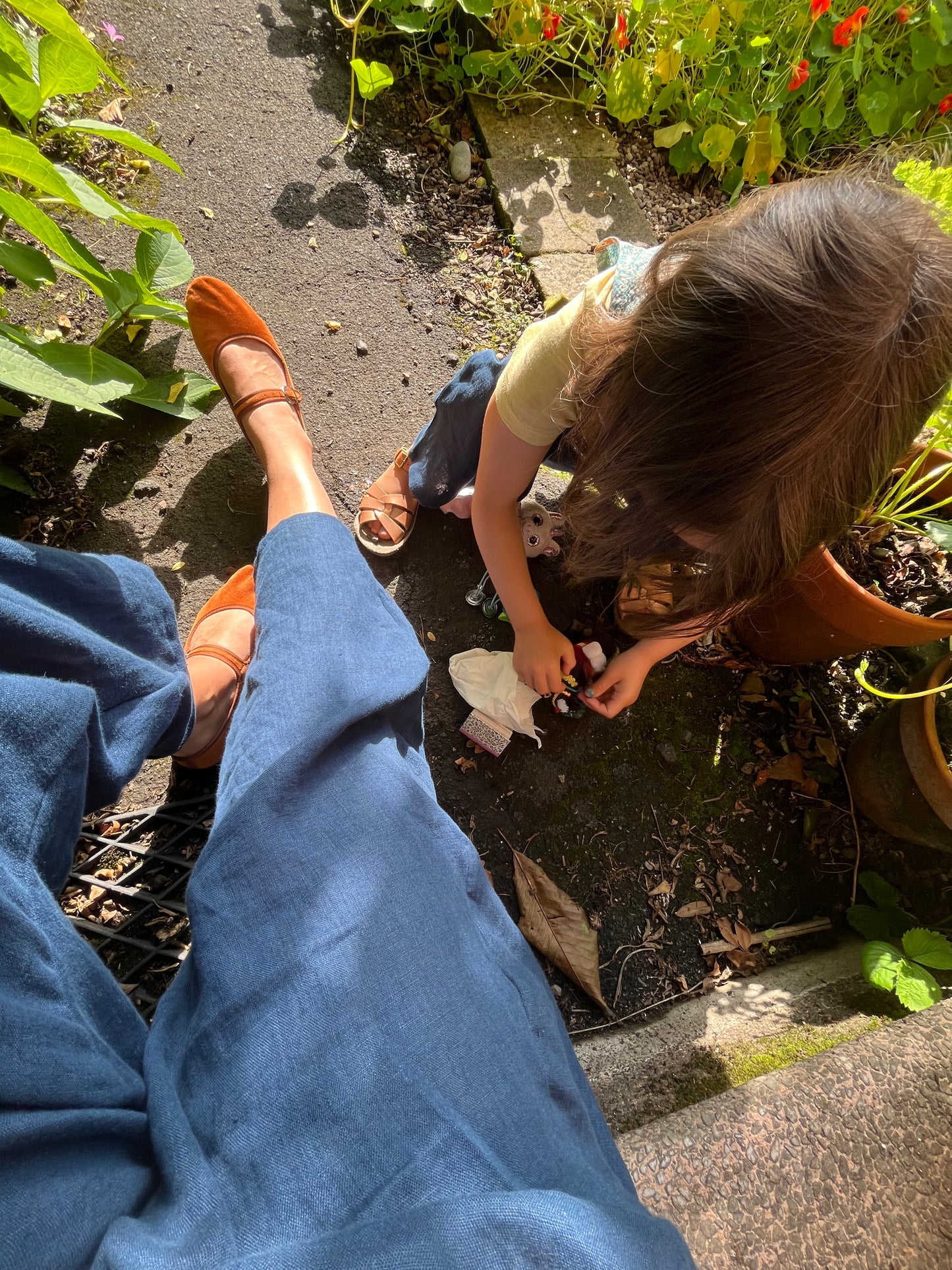 Women’s nasturtium trousers