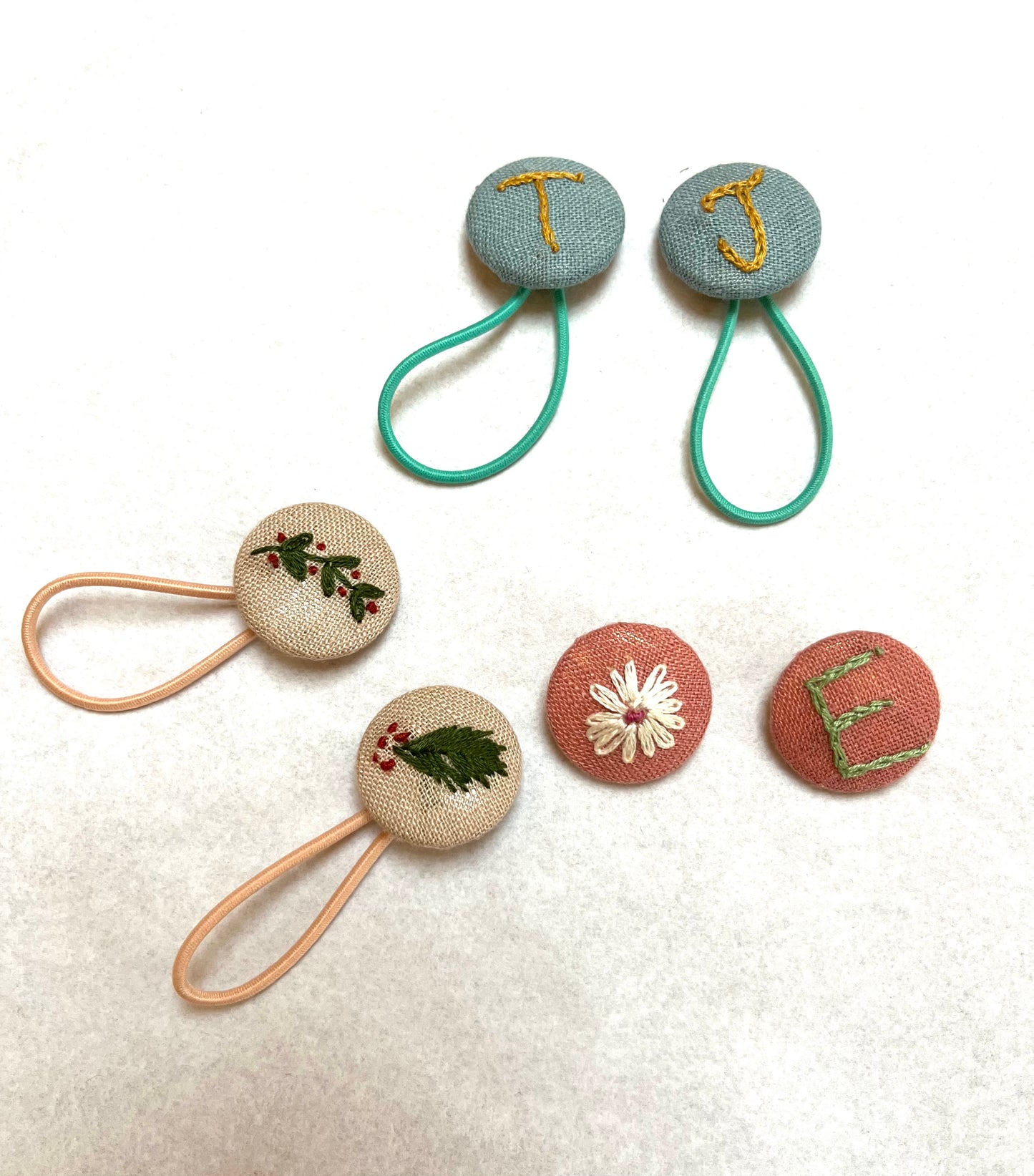 Button Bobbles pair