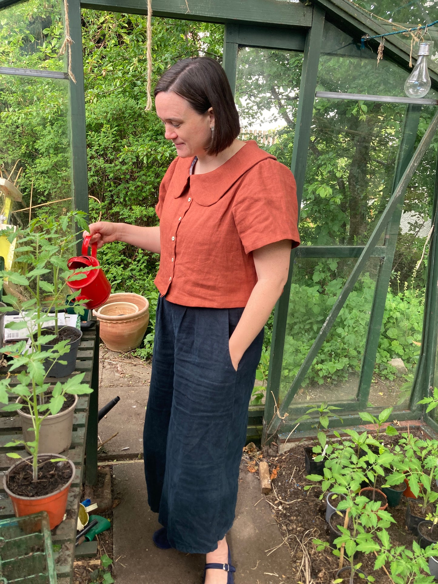 Tomato blouse
