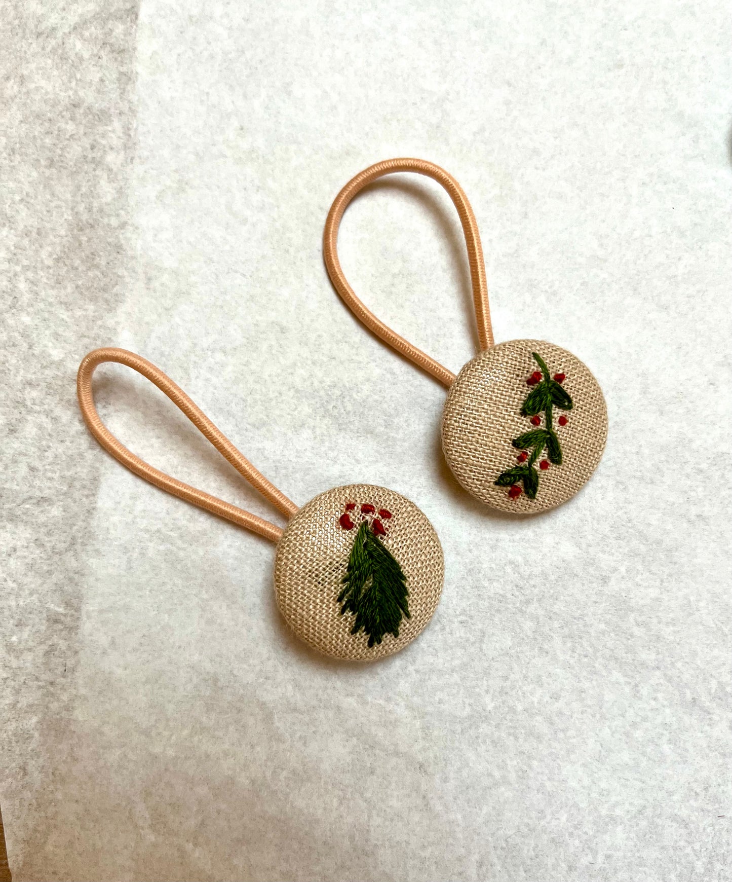 Button Bobbles pair