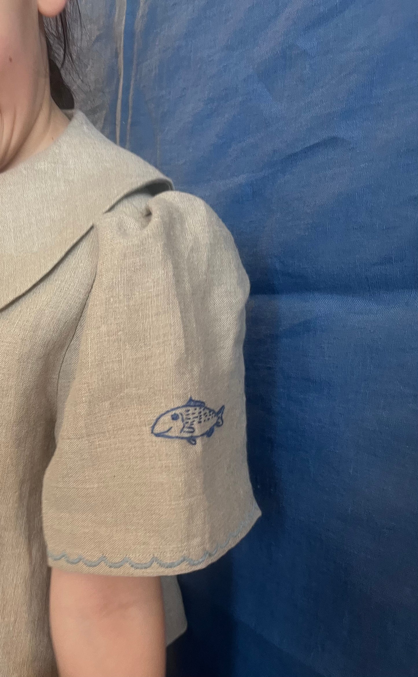 Tomato blouse (longer length)