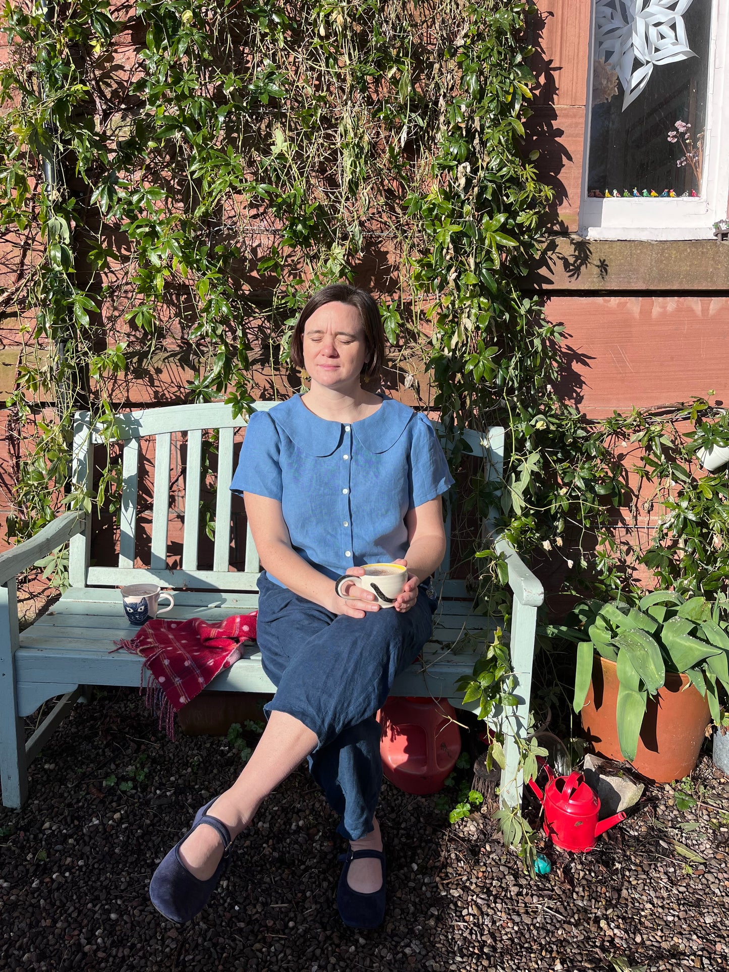 Tomato blouse (longer length)
