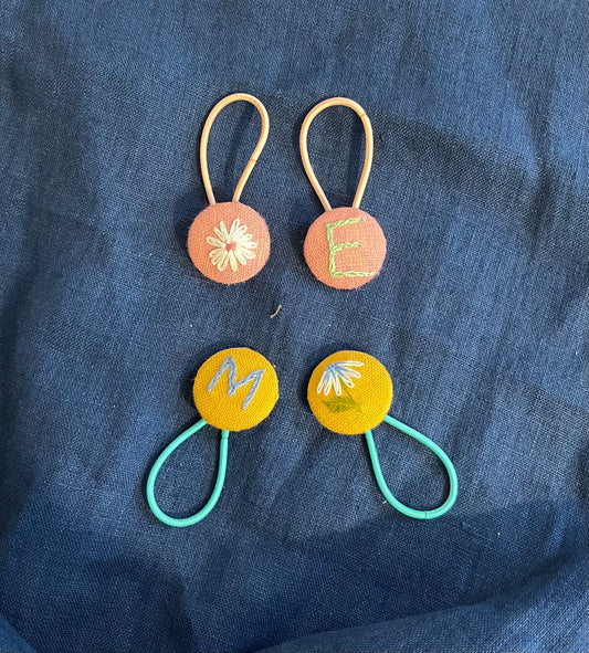 Button Bobbles pair