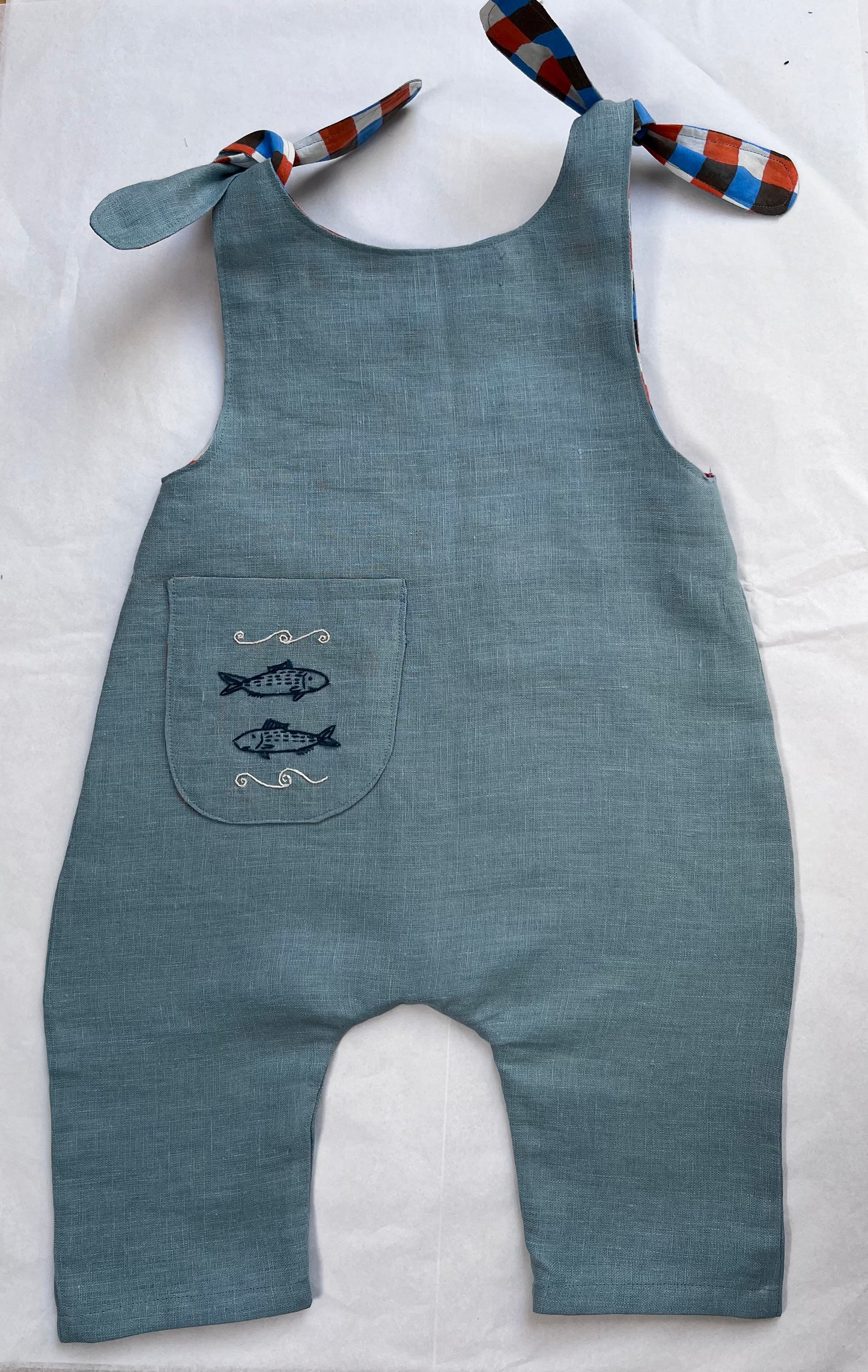 Linen Ariadne romper