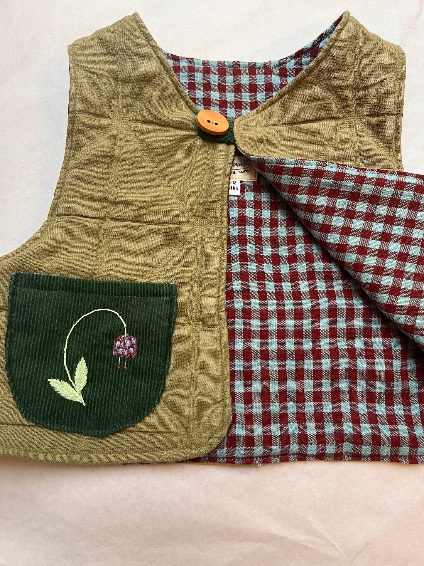Flotilla maple waistcoat