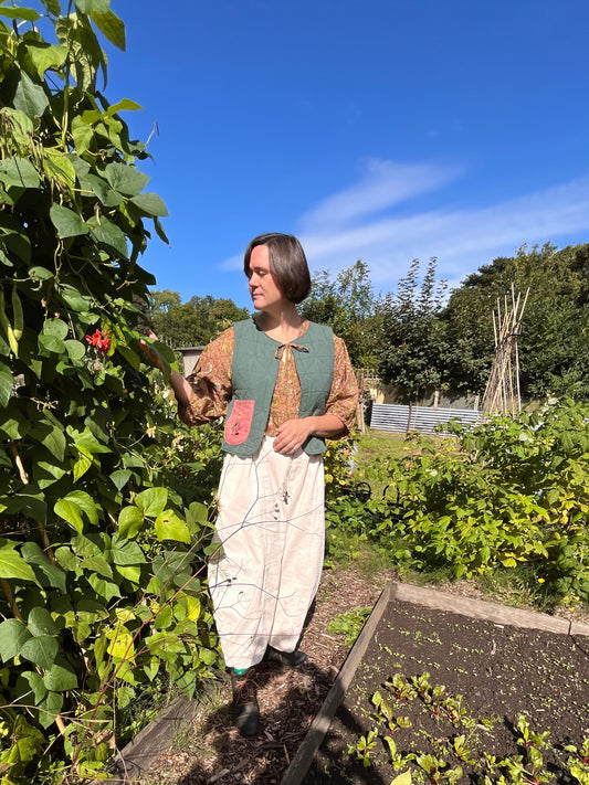 Women’s Fig Quilted waistcoat