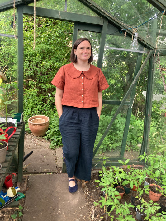 Tomato blouse