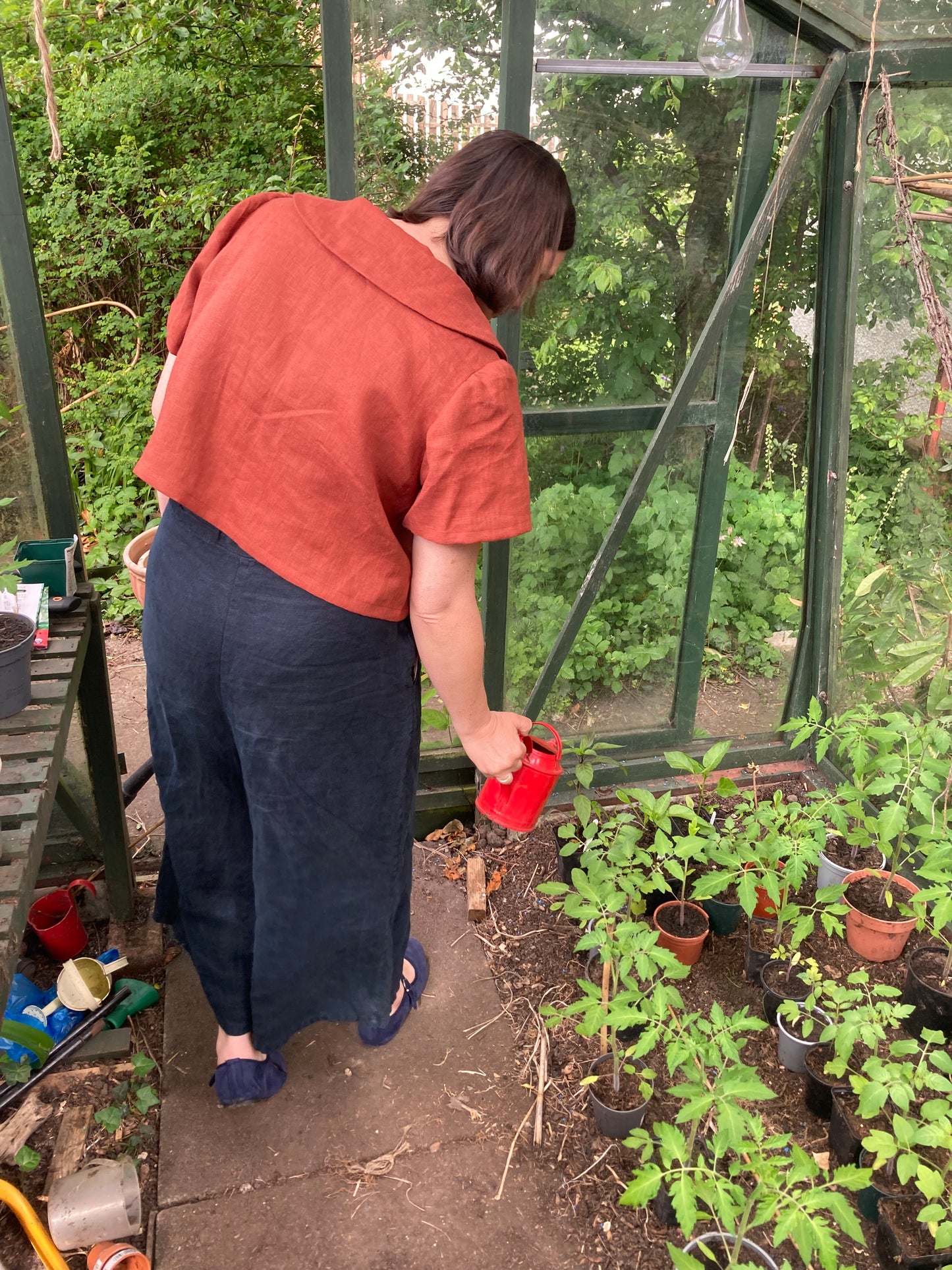 Tomato blouse