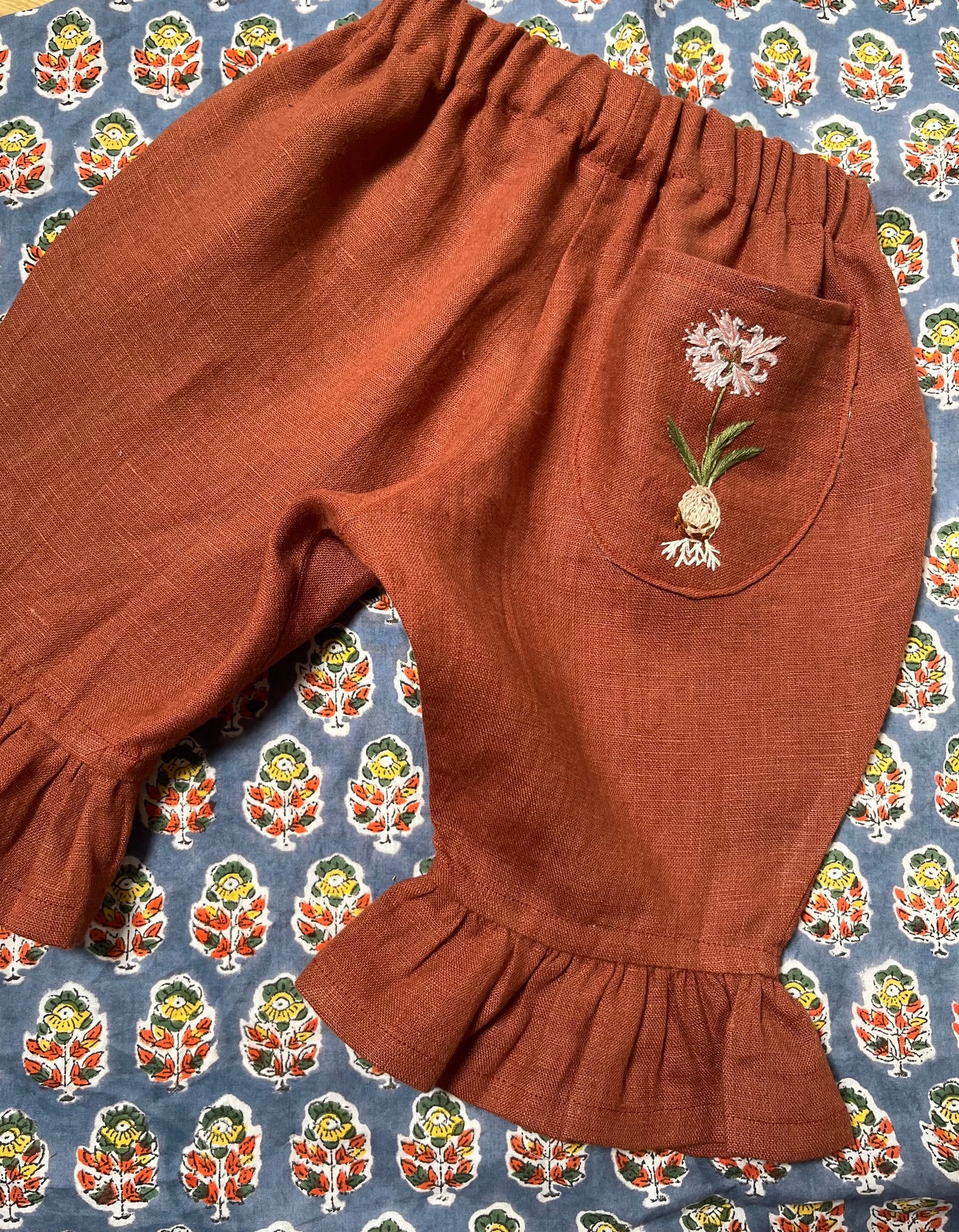 Daisy frill trousers