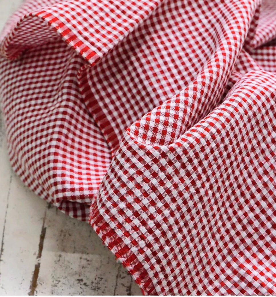 Gingham school shorts