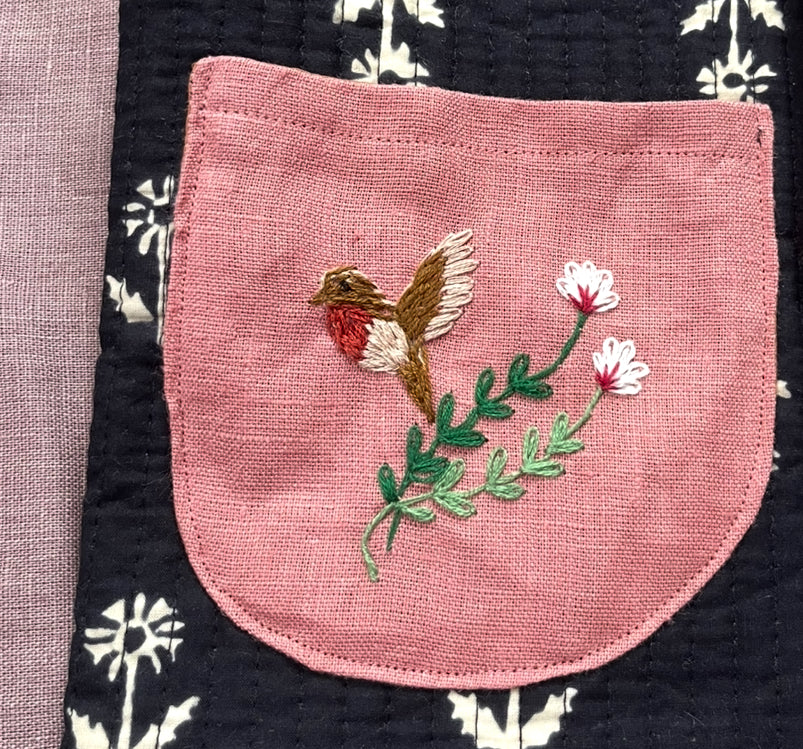 Quilted Robin trousers