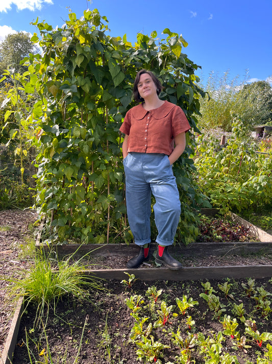 Tomato blouse