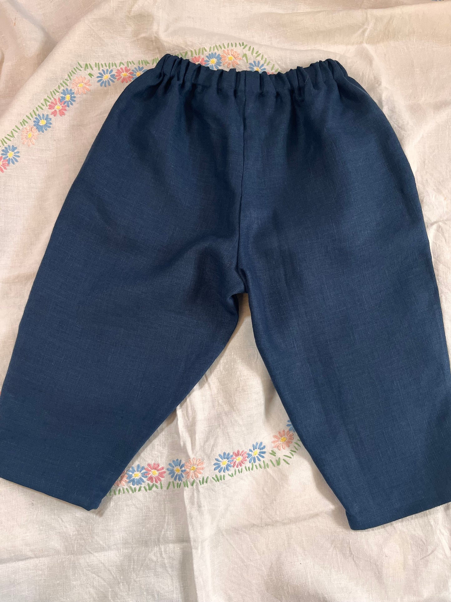 Linen school trousers