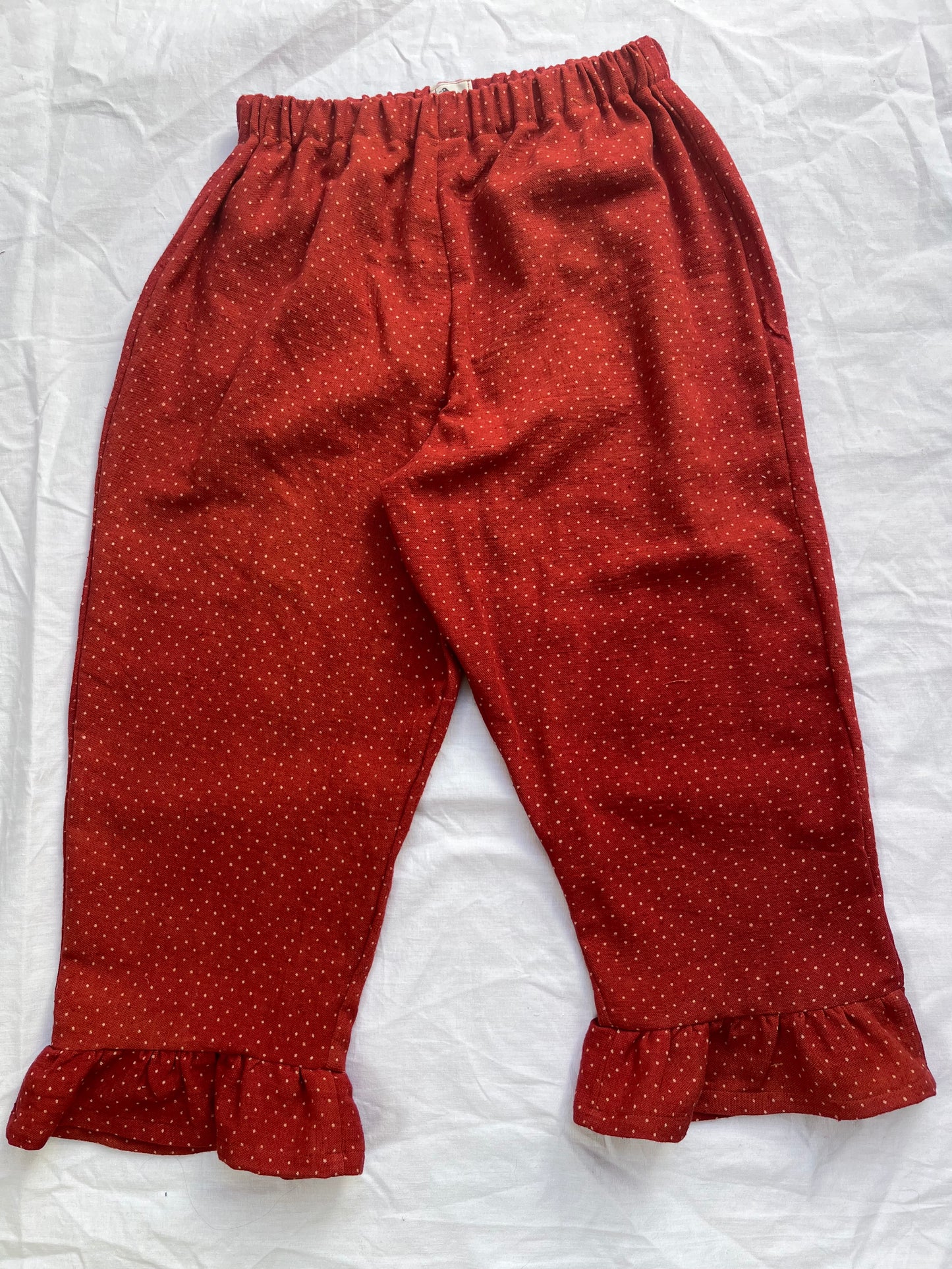 Strawberry Frill trousers