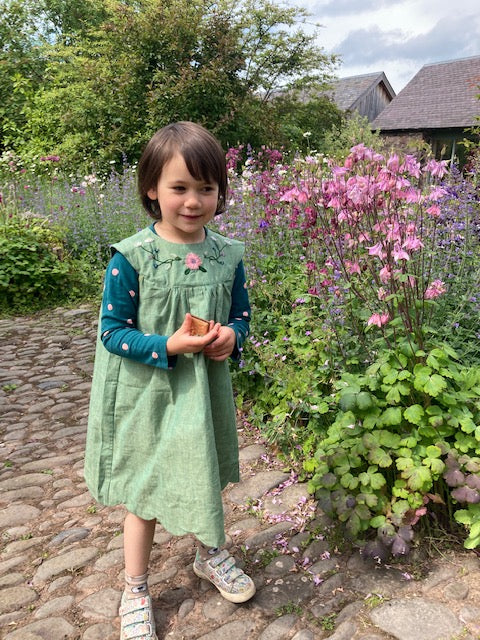 Hydrangea dress